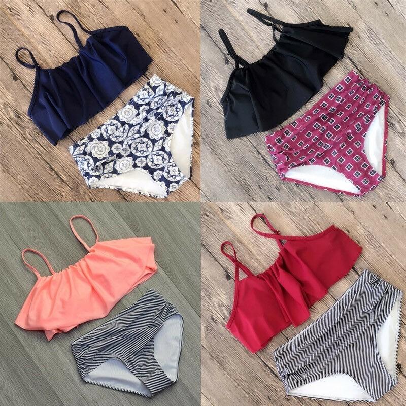 Wysokiej jakości damski komplet bikini bandażowego z biustonoszem push-up z wkładkami dla bezwysiłkowego stylu