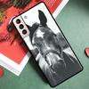 Horse Animal Phone Case For Samsung Galaxy S22 S23 S21 S10 Plus Note 20 Ultra Note 10 S20 FE Cover Fundas