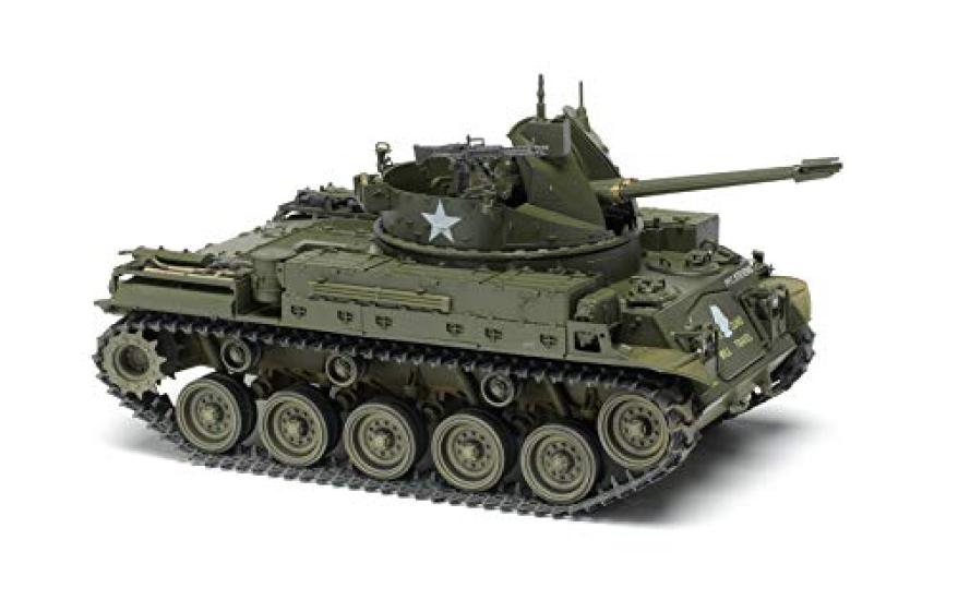 AFV Club Guerra do Vietnã Exército dos EUA M42A1 Duster Produção Tardia Canhão Kit de Modelo de Plástico FV35042 1/35 Antiaéreo Autopropulsado