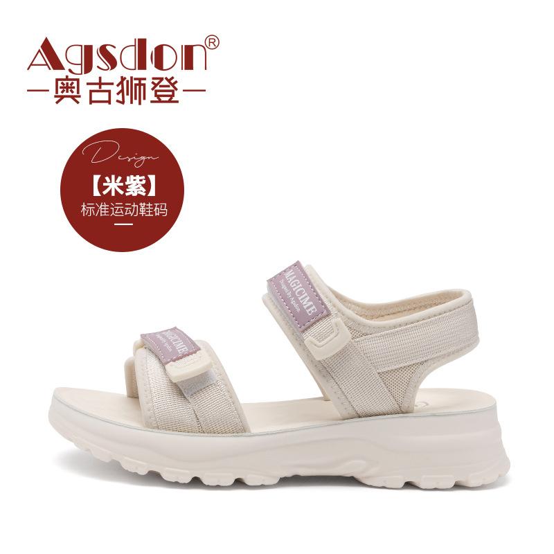 

Augustine outerwear sandals women s summer 2025 new muffin platform sports beach shoes student casual shoes 40