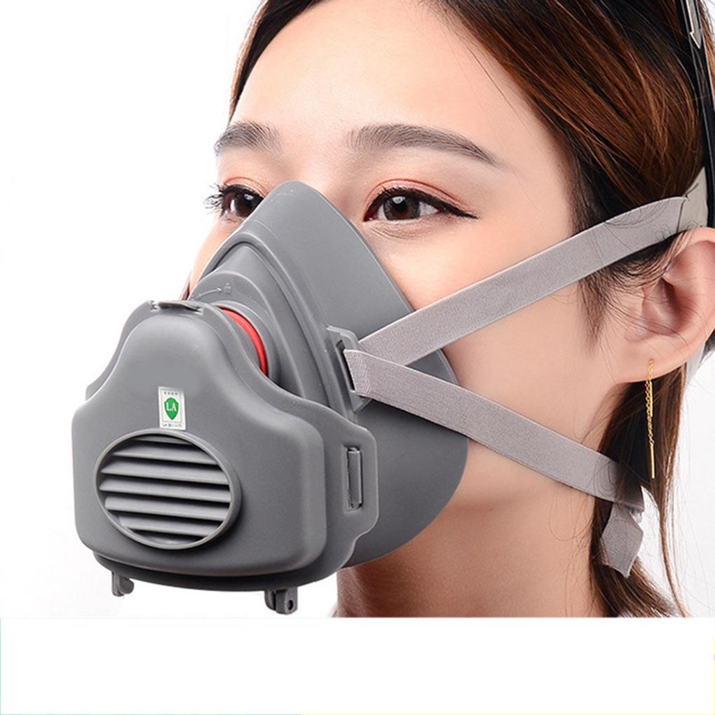 Anti-dust Mask Reusable Paint Spraying Respirator Chemical Welding Safety Industrial Dust Mask