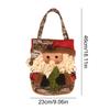 Christmas Handbag with Handle Cartoon Candy Bag Holiday Goodie Bag for Christmas Decoration Supplies