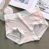 Ultra-Thin Seamless Nylon Ice Silk Women's Briefs - Comfortable, Breathable Nude Mask Summer Underwear