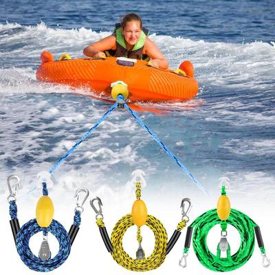 Boat Tow Rope Ski Boat Tow Rope Quick Connector Harness High Strength Towing Tube Water Sport Towable Connector For