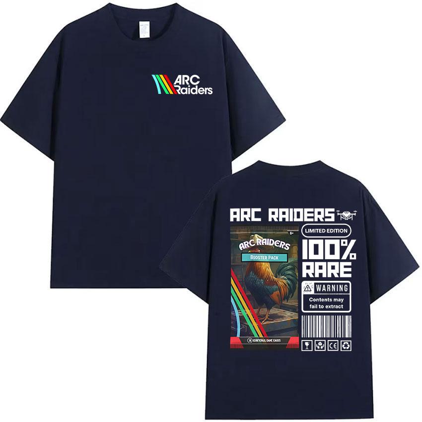 Heißes Spiel Arc Raiders Grafik T-Shirt Herren Damen Vintage Hohe Qualität Mode T-Shirts Lässig 100% Baumwolle Kurzarm T-Shirt