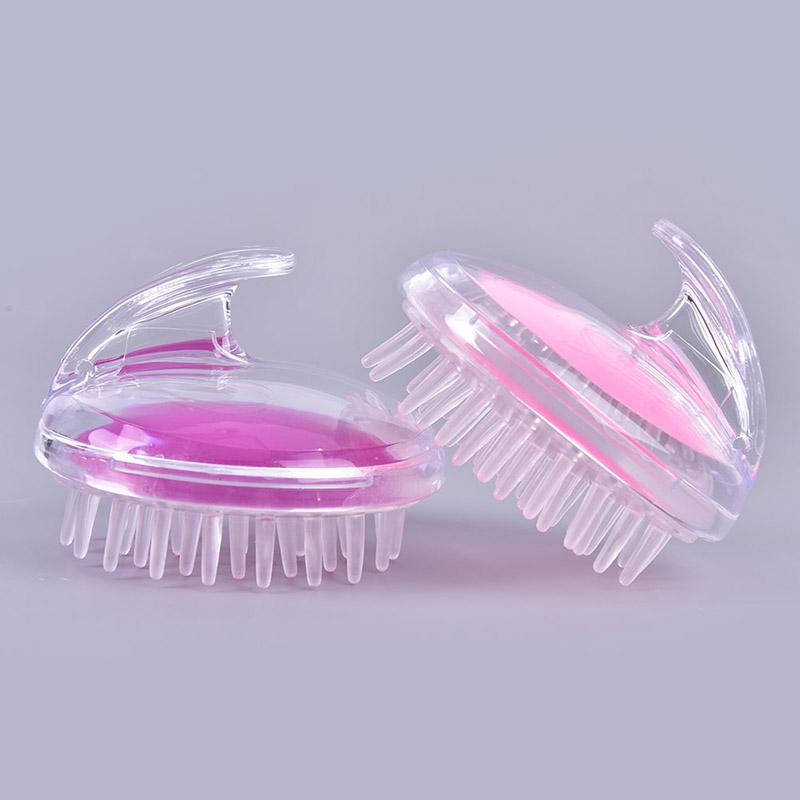 Silicone Head Body Massager Shampoo Scalp Massage Brush Hair Washing Comb Body