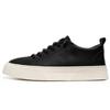 Spring New Men's Shoes, Fashionable and Versatile Lace Up Sneakers, Leather Comfortable and Casual Board Shoes