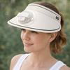 Breathable Sun Visor Hat Sun Protection Fishing Hat Fashion Sunscreen Fan Hat  Fishing