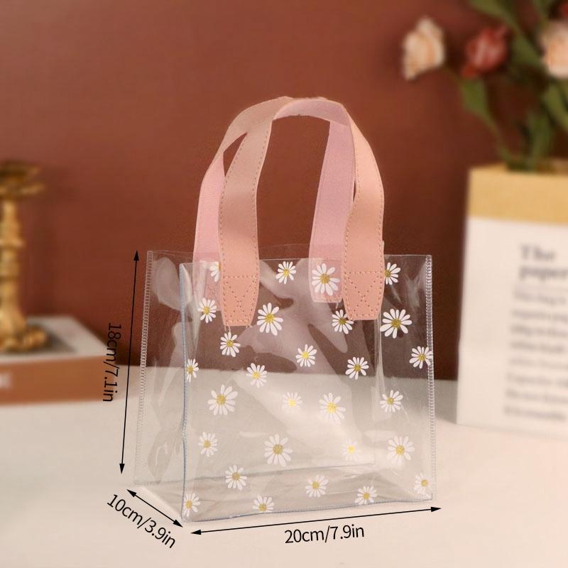 

Gift Bags Wedding Birthday Party Transparent Eid Ramadan Gift Packaging Pvc Candy Bags Pastry Cake Box Clear Gift Box 5pcs&as show