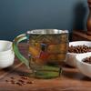 Novelty Painted Book Mug 3D Painted Books Coffee Mug Colorful Resin Books Unique Book Coffee Cup Creative Gifts Drinkware