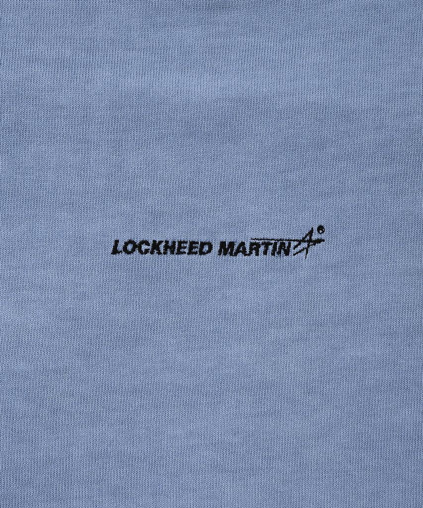 Loghideumatin Pigment Dying Over Fit Ts (Blue)