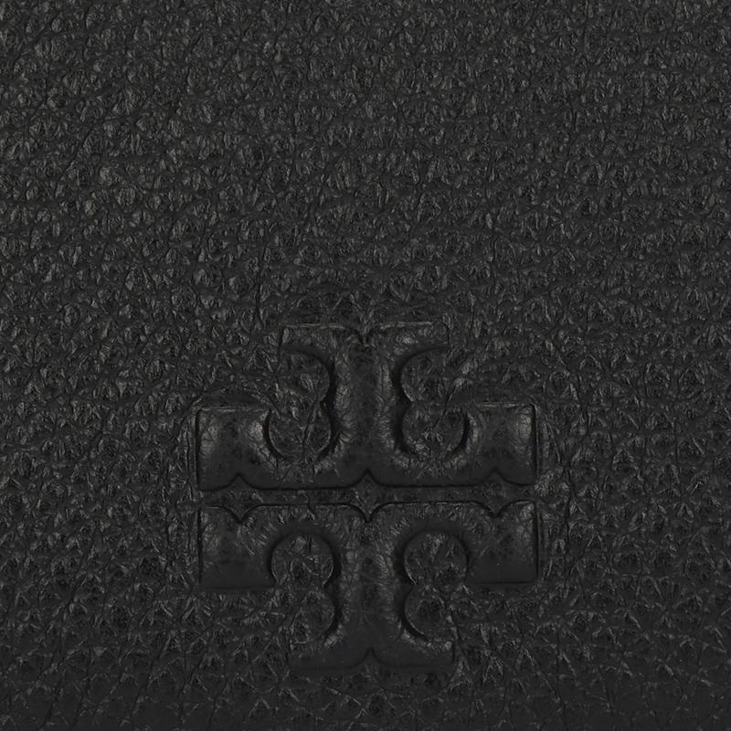 Tory Burch Logo Embossed Gold Accessories Leather Crescent Handheld Crossbody Shoulder Bag Women bags Black 162899-001