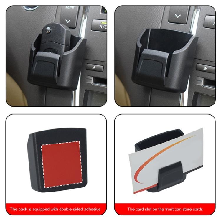 Car Interior Organizers Tool Without Mounting System Scratch Resistant Multipurpose Storage for Remotes Cards tool