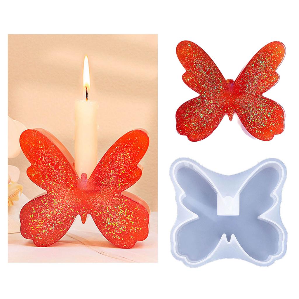 Fun Silicone Mold Silicone Ornament Moulds Insect Shaped Resin Craft Molds Candlestick Moulds Silicone