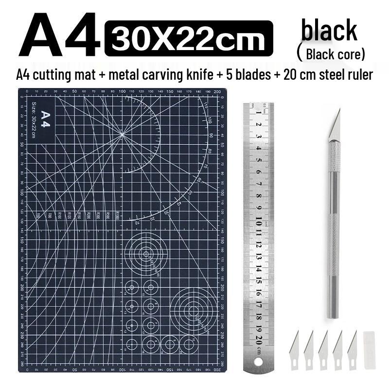 Thickened Anti-Cut Cutting Mat A3 A4 A5 for Art, Craft, and Engraving Projects