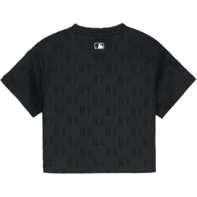 MLB T Shirts Women's Black Crew Neck 3FTSM0153-50BKS