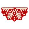 Cartoon Christmas Carpet Xmas Tree Shape Non-Slip Backing Bedroom Rug Soft Imitation Cashmere Bed Side Carpets Household Use