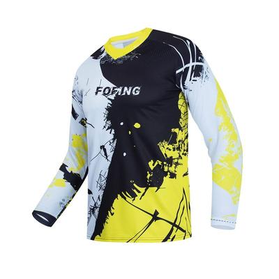 MTB Downhill Jersey Long Sleeve Motocross Racing Shirt Off Road Dirt Bike ATV Enduro MX