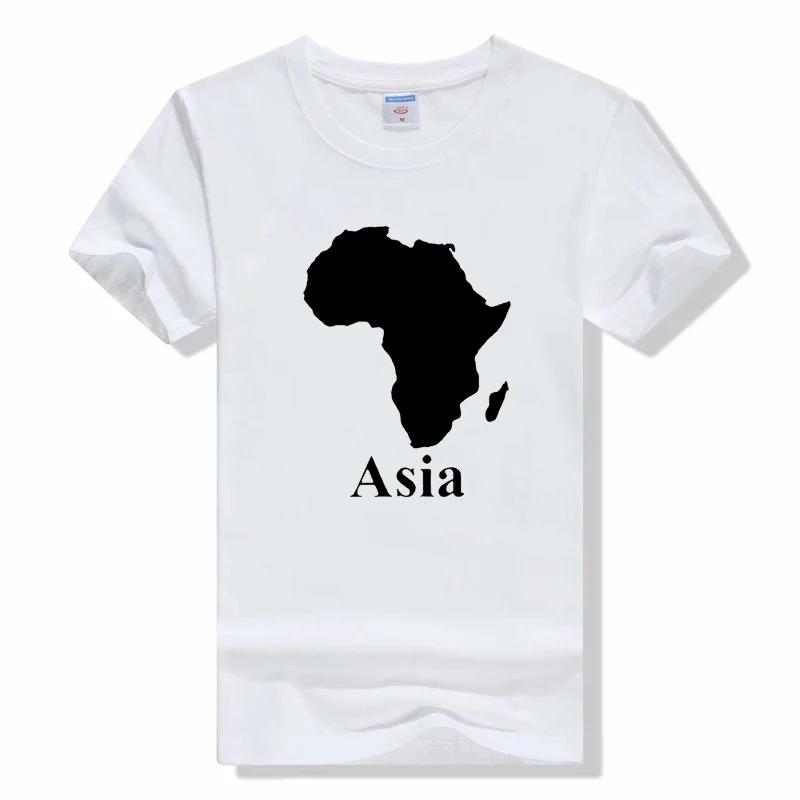 AFRICA ASIA Birthday t shirt Funny Unisex Fashion New Cot... S