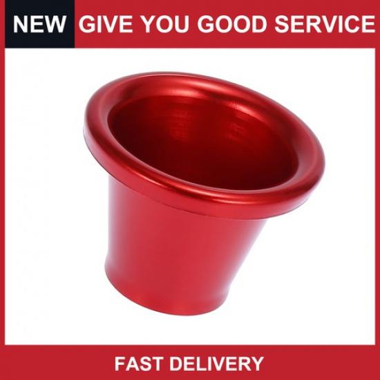 

Universal 2 Bellmouth Velocity Stack Air Intake Turbo Decor Cover Red Pack of 1