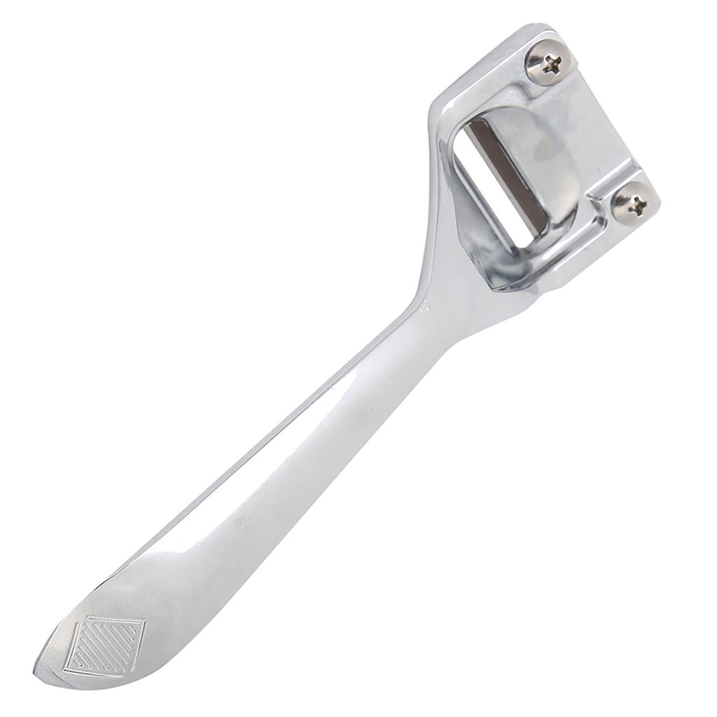 Leather Cutter US Type Carving Tools Craft Collection Alloy Portable for Hand Made Material(Silver