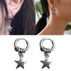 Creative Punk Star Earings Unisex Ear Jewelry Drop Earrings Star Hoop Earrings