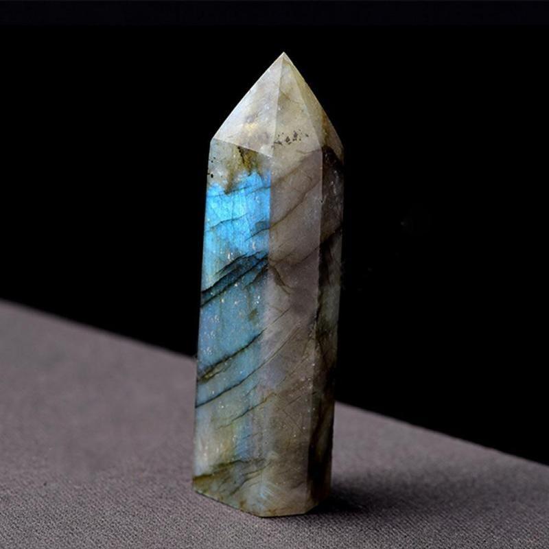 Moonstone Pillar Crystal Column Gemstone Pendant