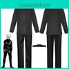 Premium Quality Jujutsu Kaisen Gojo Satoru Cosplay Costume With Stylish Wig For Men