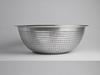 Endo Shoji TKG Rust-Resistant, Hygienic Stainless Steel Perforated Bowl, 30cm, with Vertical Slits for Effective Drainage and Prevents Clogging