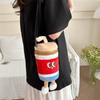 Adorable Plush Cartoon Burger Fries Soda Crossbody Bag Perfect For Girls