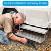 Foldable Step Stabilizer 2.8-11.3in Adjustable Step Stabilizer Support Stabilizer for Campers Trailer Easy Installation