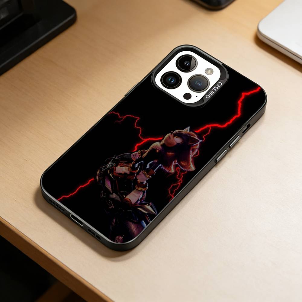 S-Shadow the Hedgehog  Phone Case For iPhone 17,16,15,14,13,12,11 Plus,Pro Max,XS,Colorful Silver Phone Case Funda Cover