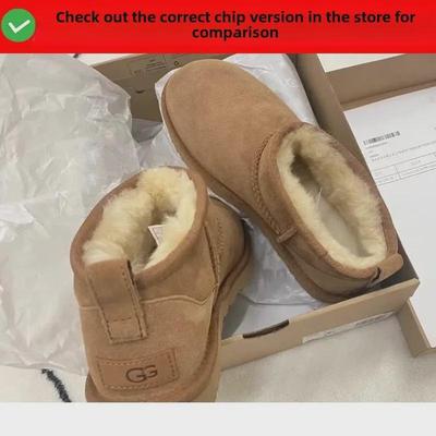 Unisex Fur Snow Boots: Warm, Thick-Soled, Cold-Proof & Waterproof