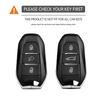 Silicone Car Key Case Cover Shell Fob Holder For Peugeot 308 408 508 2008 3008 4008 5008 For Citroen C4 C5 C6 C3-Xr Accessories
