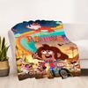 1pc, Disney Primos Blanket Cartoon Characters Throw Blanket Soft Bedding Decorative Blankets for Couch Sofa