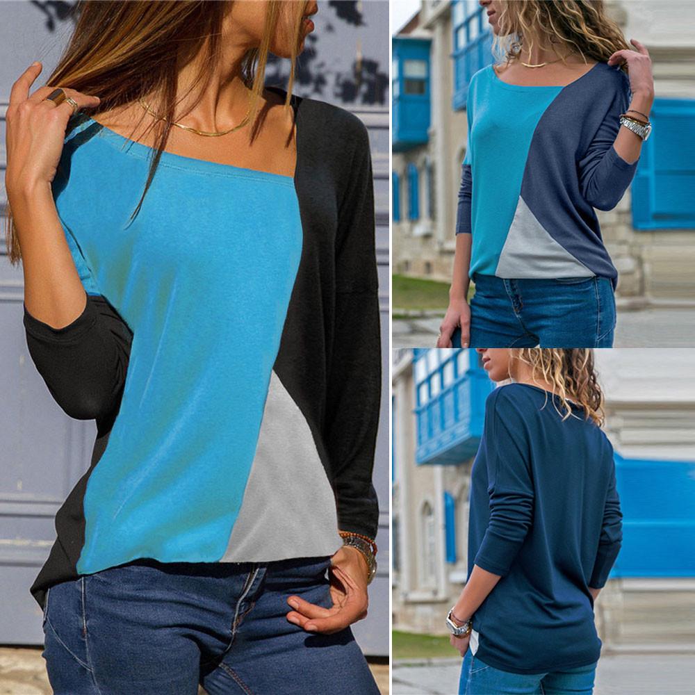 Womens Color Block Patchwork Casual Jacket Top