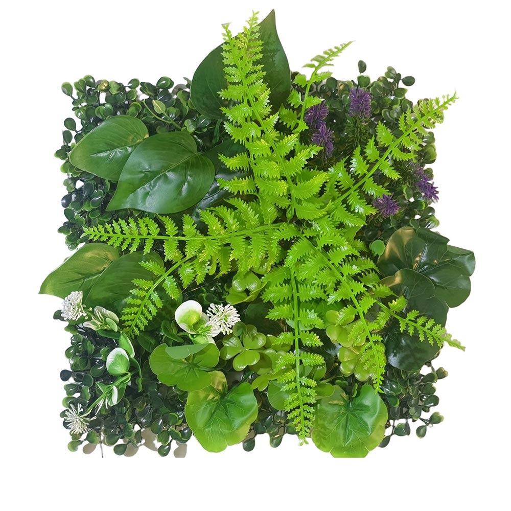 

Green Artificial Plant Wall Turf 25*25cm DIY Fake Green Grass Mat Flower Wall Panel Plastic DIY Plant Panel Home Decoration