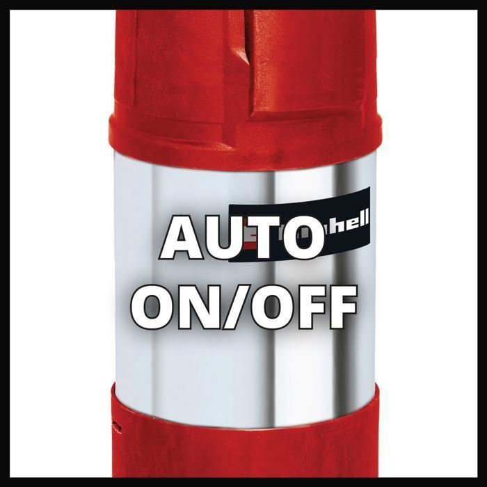 Einhell Pompe immergée automatique GE-PP 1100 N-A (1100 W, Température de l'eau 35°C, Longueur du câble : 15 m)