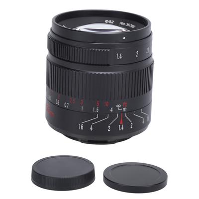 7Artisans 55mm F1.4 II EOS.M Montajlı APSC Kamera Lensi EOS M5 M6 M6II Kamera Serisi için