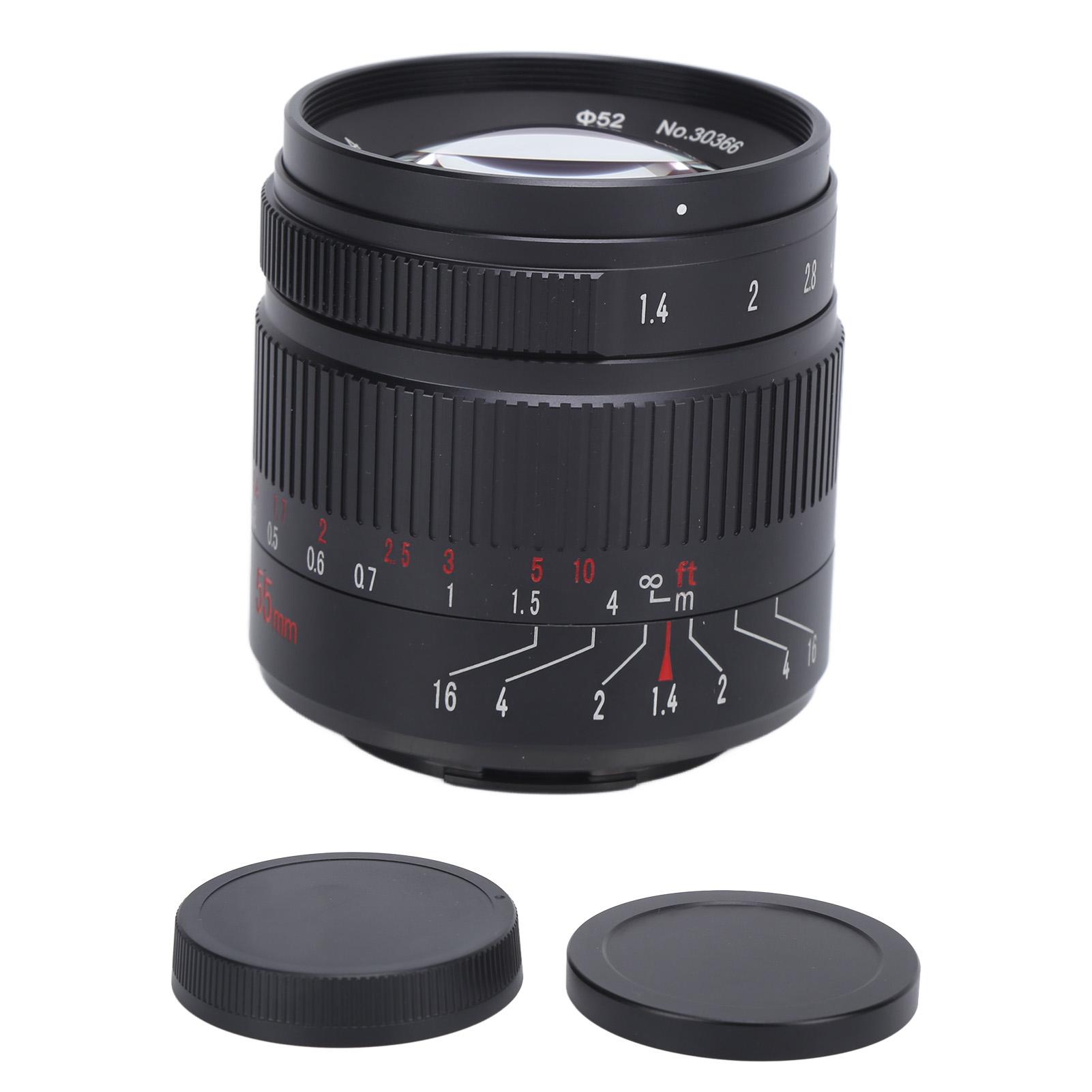 

Объектив 7Artisans 55mm F1.4 II EOS.M Mount APSC для камер серии EOS M5 M6 M6II