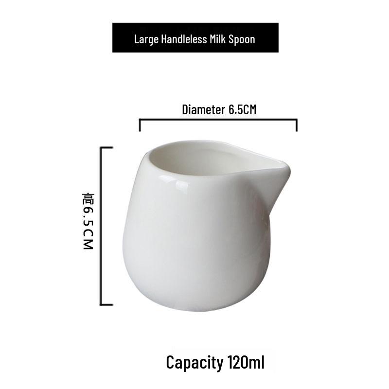 Ceramic Mini Milk Jug & Creamer with Handle - Creative Sauce Pot 