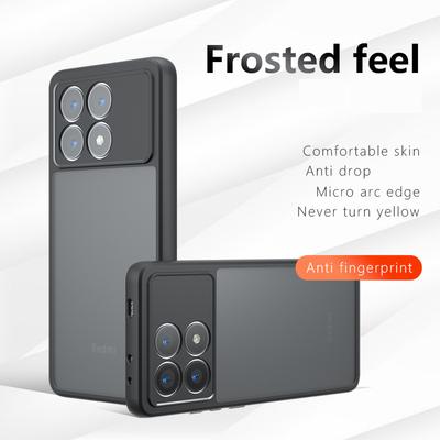 Frosted Feel Case For Xiaomi POCO F6 Pro Case Silicone Translucent Matte TPU Phone Protector Cover POCO F6 Pro Case POCO F6 Pro