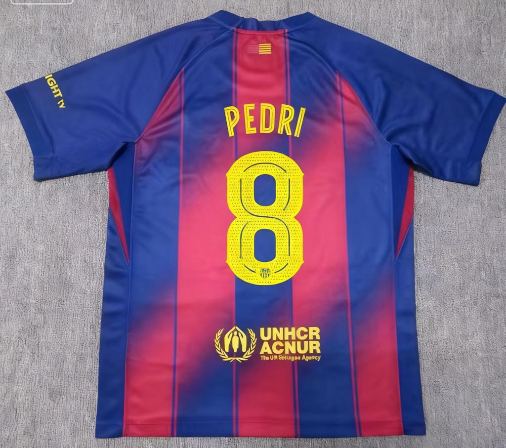 26 Real Madrid Barcelona dres č.. 10 Mbappe 14 Rashford Ne. 10 Yamal fotbalový dres