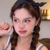 2025 Retro Polka Dot Rabbit Ear Bow Headband: Luxurious Wide Band Ribbon Hairpin for Women