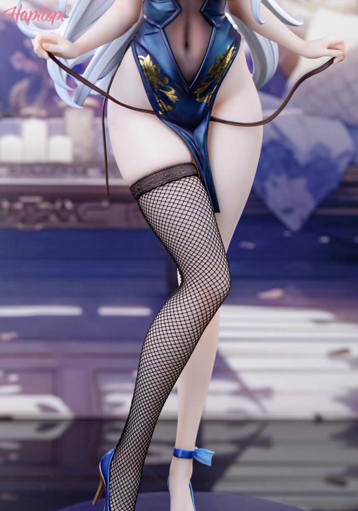 Hapitopi X Machi Hata Dekaku Bunny Girl Scale PVC ABS Painted Complete Figure 1/6 &