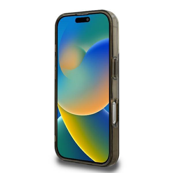 Guess Guhmp16Lh4Dtew Iphone 16 Pro 6.3 Brązowy/Brown Hardcase Iml 4G Background Magsafe