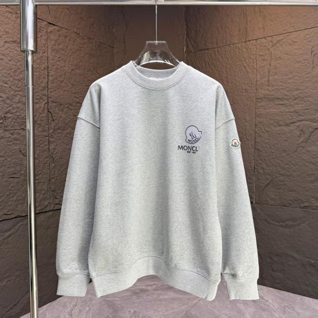 Meng Family Autumn/Winter Couple Hoodie with Badge Embroidery - Casual Breathable Round Neck Top
