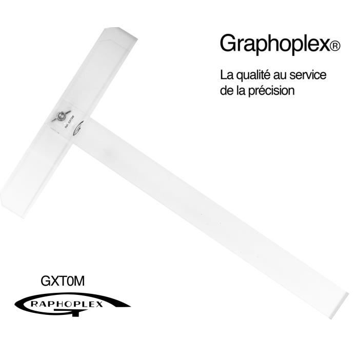 Té tête mobile 2 bords antitaches 50 cm - Graphoplex {couleur}