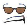 Rapala Sight Gear FC Series Polarized Sunglasses TR90 Matte Black Blue Rubber Brown Lens RSG-FC101BR