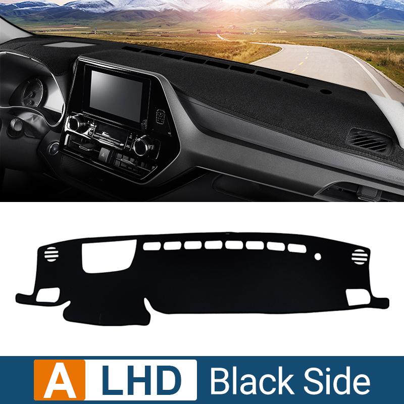 Car Dashboard Cover Avoid Light Pad Anti-UV Carpet Non-Slip Mats For Toyota Highlander XU70 Kluger   2022 2023